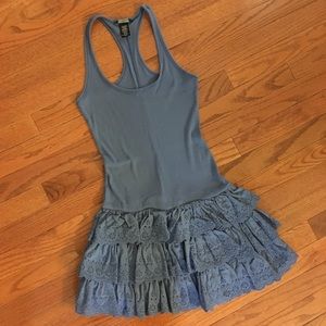 MODA tank ruffle dress